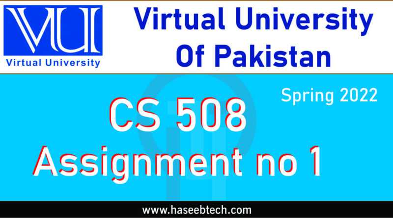 cs508 assignment